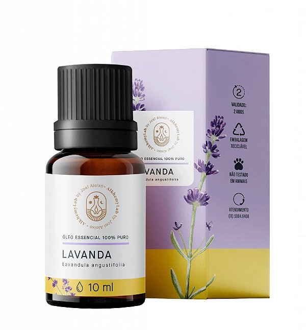 Óleo Essencial de Lavanda 10ml - Alkhemy Lab By Joel Aleixo