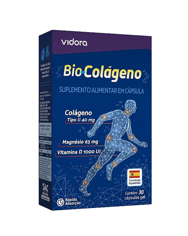 Bio-Colágeno tipo II 40mg