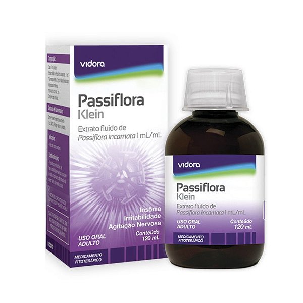 Passiflora Klein  Extrato Fluido   120mL - Vidora