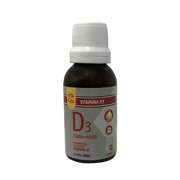 Vitamina D3 - 1.000UI/Gota - 30mL