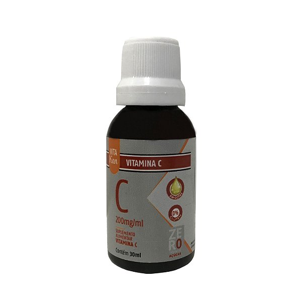 Vitamina C 200mg/mL - 30mL - Kansla