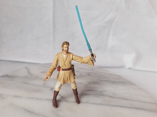 Figura de ação articulada do. Obi Wan Kenobi star wars  9 cm
