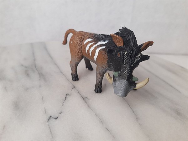 Miniatura de vinil estática Chap Mei de javali 10 cm