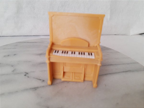Sylvanian families, piano com quadro dobrável da creche da floresta, usado