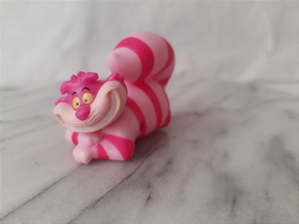 Gato sorridente, Cheshire cat, Alice no país das maravilhas, Disney, coleção McDonald's, falta cenário