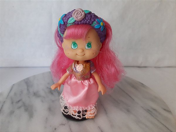 Anos 90 boneca doces amores, cabelo rosa, Gemini, 14 cm