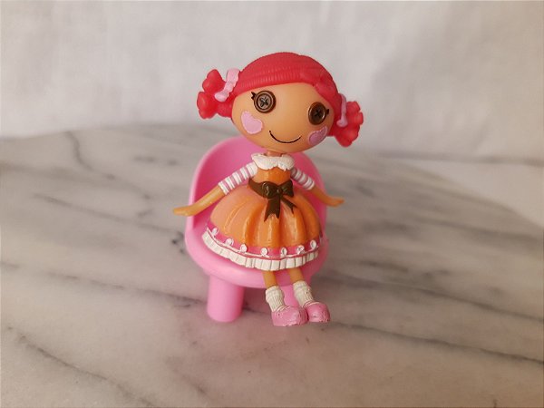 Mini Lalaloopsy , Toffee cocoa cuddles, sem acessórios , 8,5 cm usada