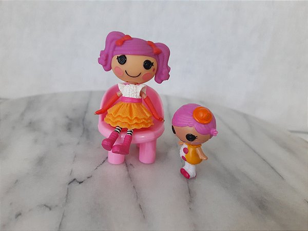 Mini Lalaloopsy little sisters 8 cm usada