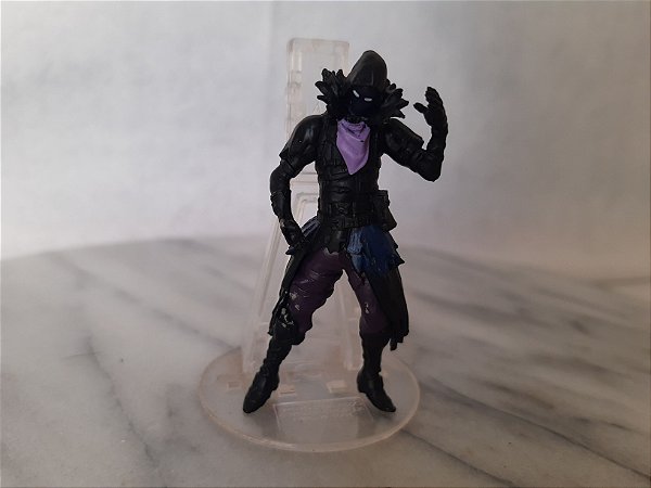 Figura de ação estática de Raven do Fortnite, marca ilegivel 7 cm