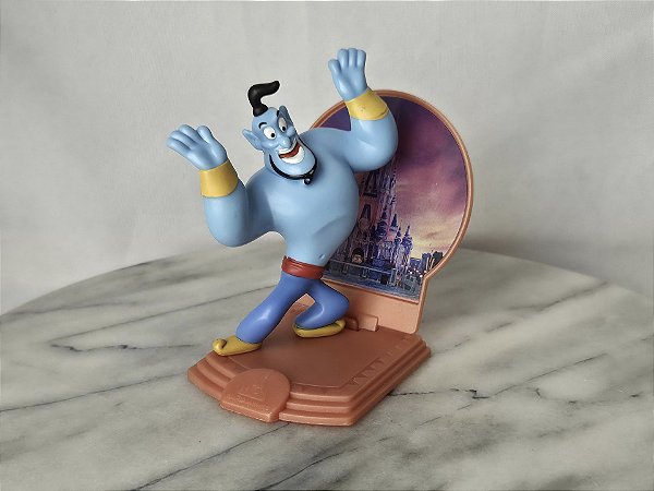 Miniatura Disney de plástico do Gênio do Aladim , coleção McDonald's