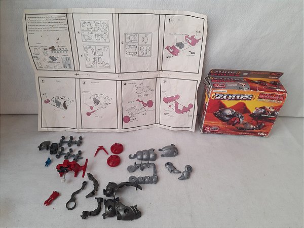 Plastimodelismo Tomy de Zoids, Molga, tipo inseto, incompleto