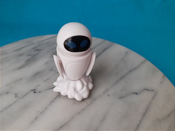 Robô Eva do Wall-E Disney, promoção Top.Cau  7+1,5 cm de base