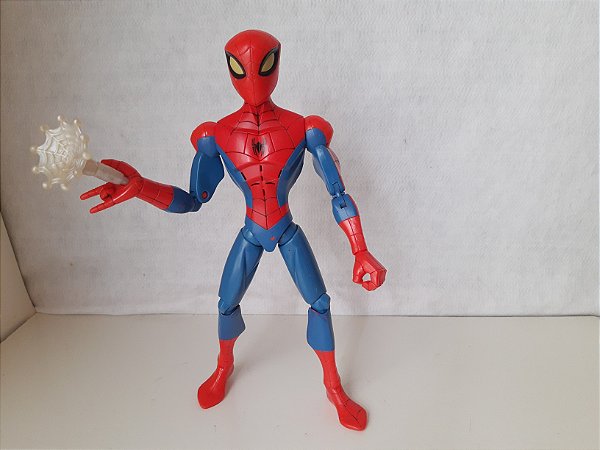 Boneco articulado espetacular Homem Aranha 30 cm Marvel Hasbro 2008 , 30cm