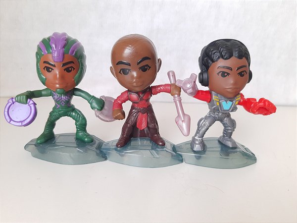 Bonecos personagens do Pantera negra Col. McDonald's