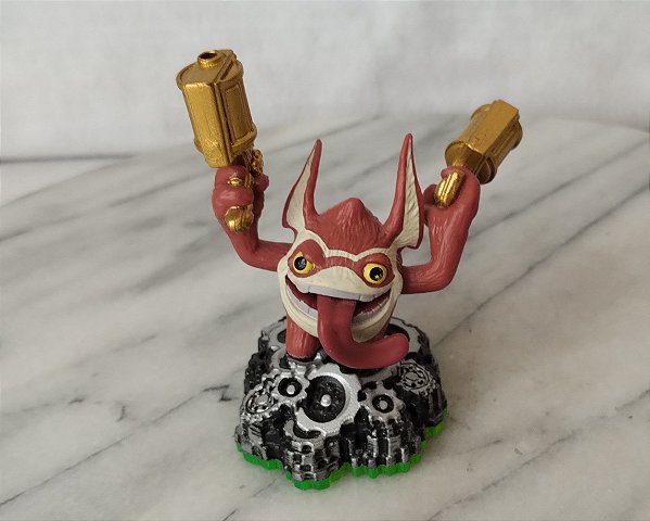 Skylanders. Trigger Happy,  8 cm de altura, usado