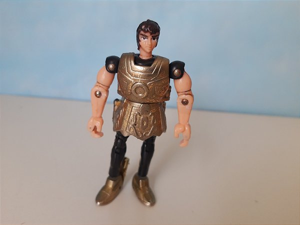 Cavaleiro do zodíaco com.armadura de metal incompleto, não Bandai, feito em Taiwan, 12 cm