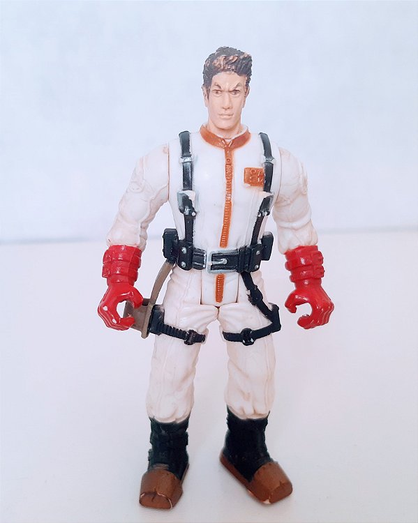 Boneco mergulhador marca Chap Mei do Deep Sea Adventure Marine Animal Playset de 2010,  10 cm,usado