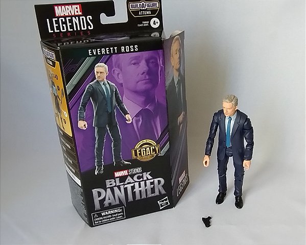 Boneco marvel Legends, do Pantera Negra ,Everett Ross  Hasbro