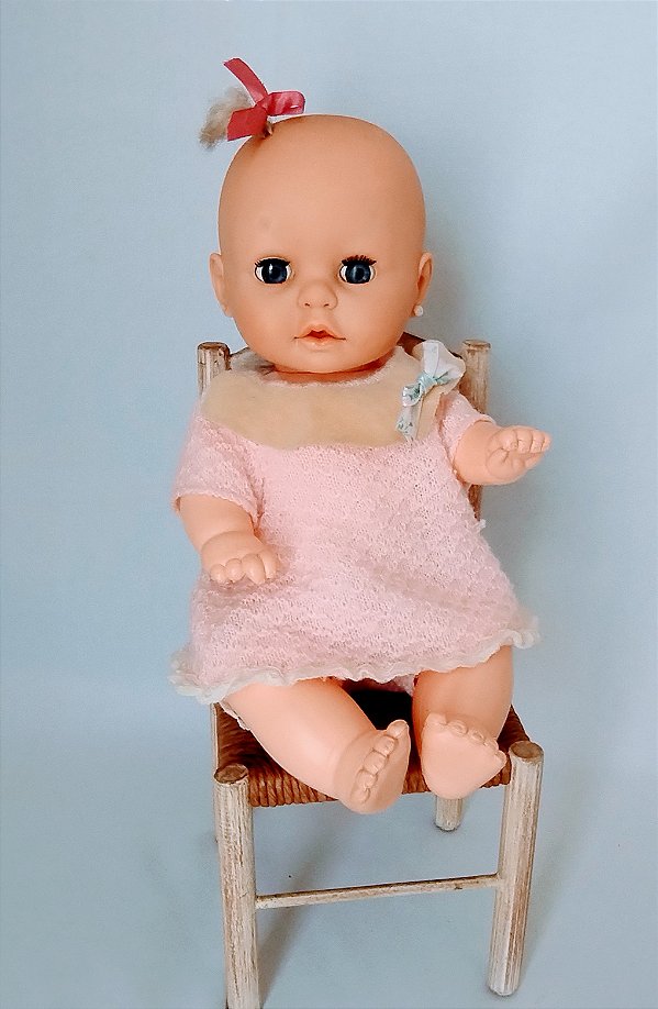 Boneca de  plástico Bebete Estrela anos 80 , 30 cm usada