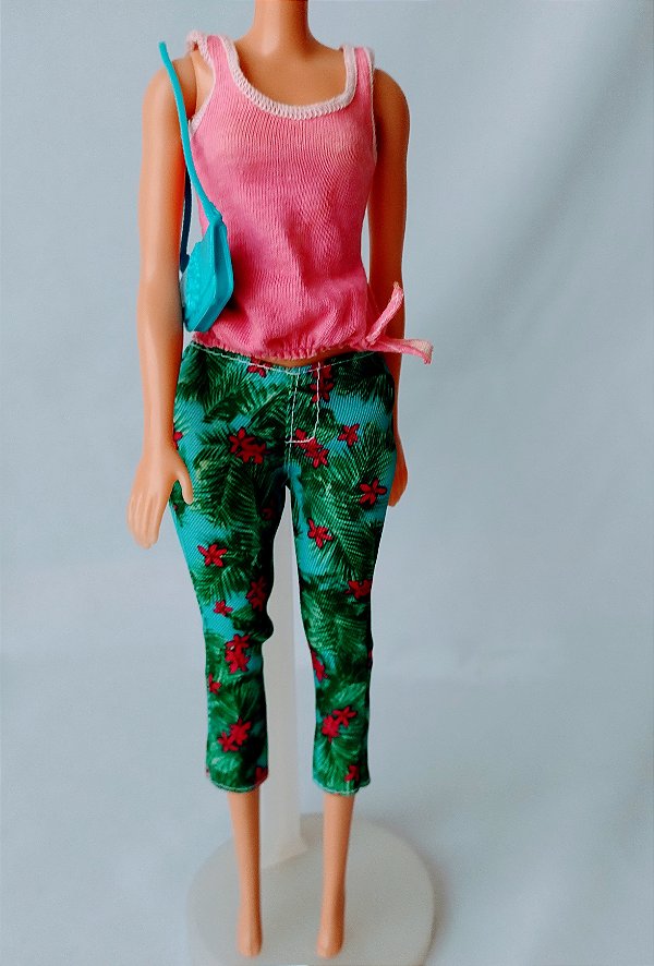 Roupa Barbie Fashionista Summer Doll 2012