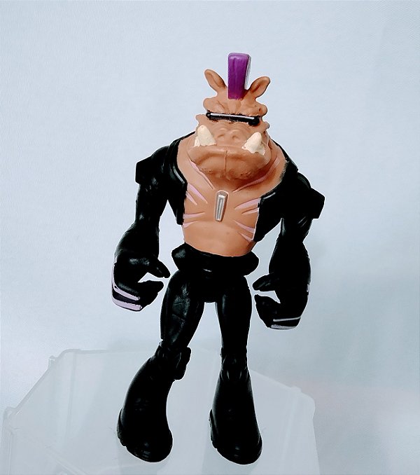 Boneco Bebop dos Tartarugas ninja versão Mix 'n Match, Playmates 2014, 15 cm, usado