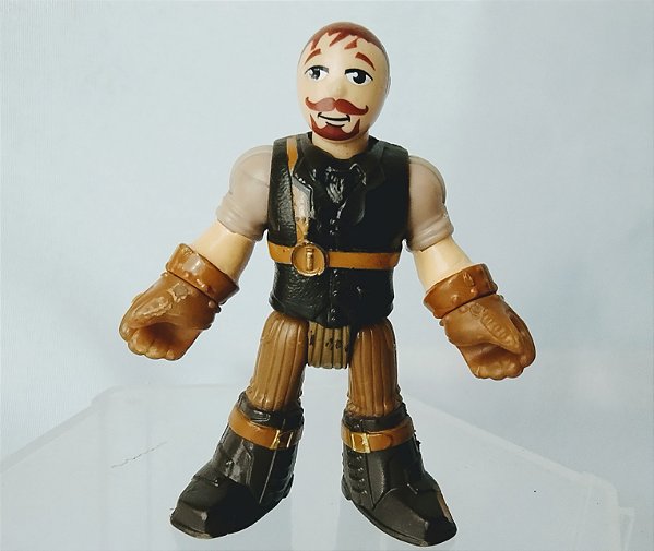 Imaginext , boneco steampunk  sem acessórios, usado