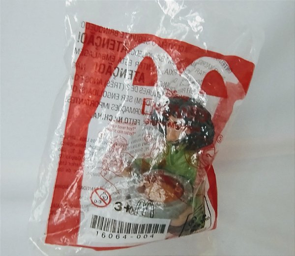Boneco Bruno do Encanto Disney, coleção McDonald's, lacrado