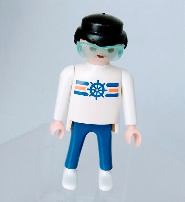 Playmobil Geobra 1990 boneco velejador, usado