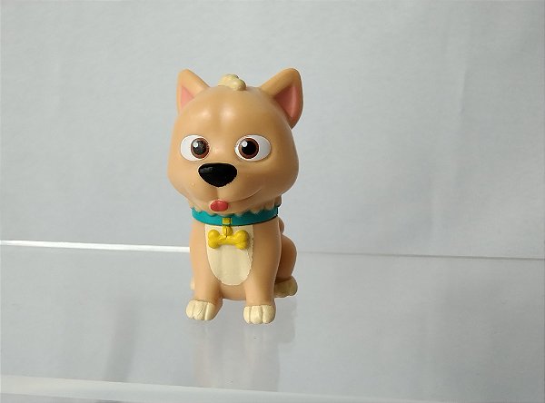 Cachorrinho Bingo da Poesia infantil CoComelon. 6 cm altura 4 cm comprimento, usado