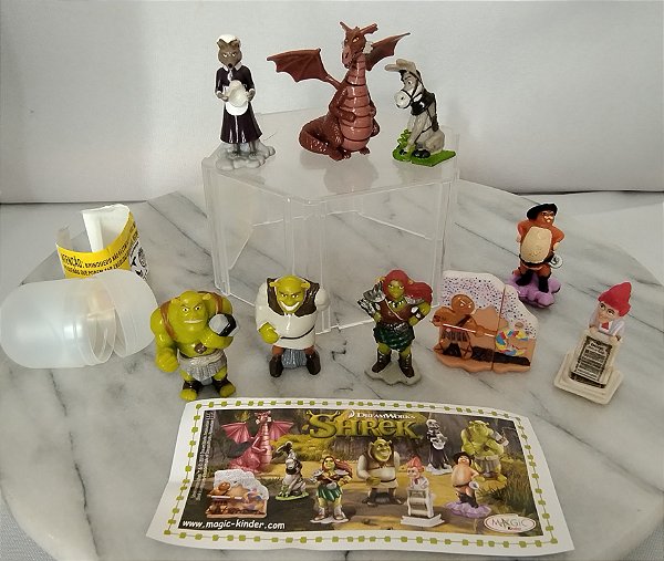 Shrek 4 coleção Kinder Ovo completa, usada