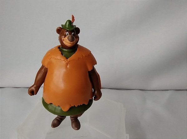 Boneco figura de ação Pequeno João desenho Robin Hood Disney