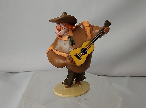 Miniatura Disney do vilão Alameda Slim do Nem que a vaca Tussa.  9 Cm