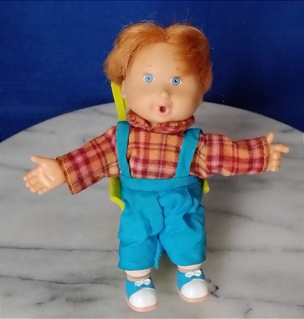 Boneco bem me quer ruivo Estrela anos 80/90 , 12 cm