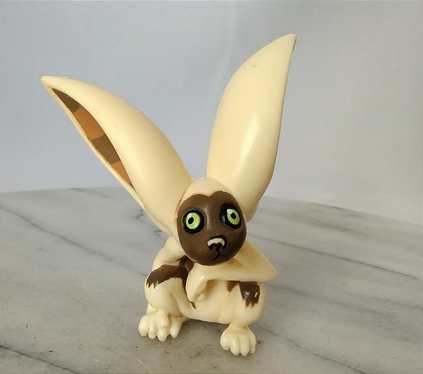 Miniatura Momo do Avatar the last air bender Viacom Mattel 2006, falta cauda, 6 cm