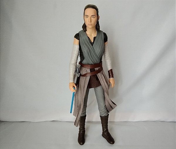 Boneca Rey,  Star Wars, 45 cm Jakks Pacific 2007 usada,