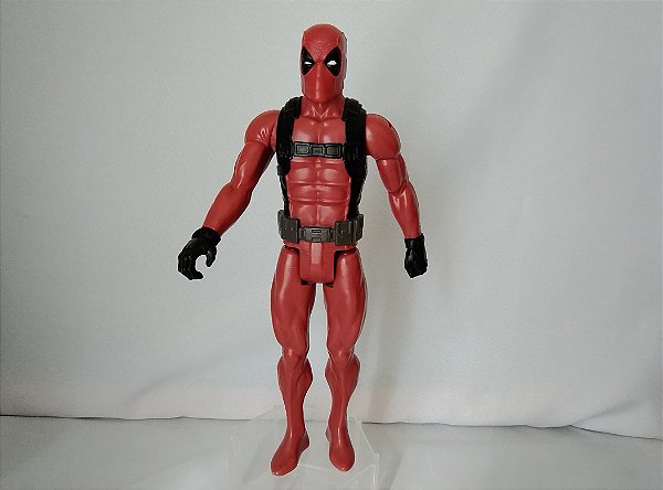 Boneco articulado Deadpool Marvel sem espada, 30 cm de altura  , Mattel 2017