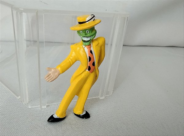 Miniatura de vinil estática de Maskara 6 cm, New Kibe TV 1997, usada