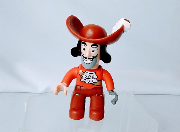 Lego duplo, capitao gancho Disney, usado