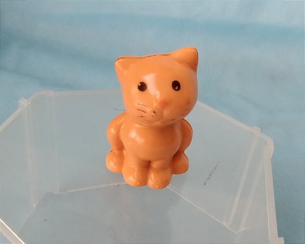 Gato Gatinho Laranja do My little pony palace