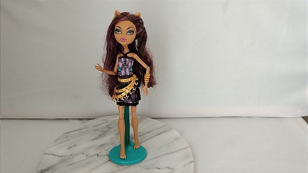 Boneca Monster High Clawdeen Scaris sucata G1
