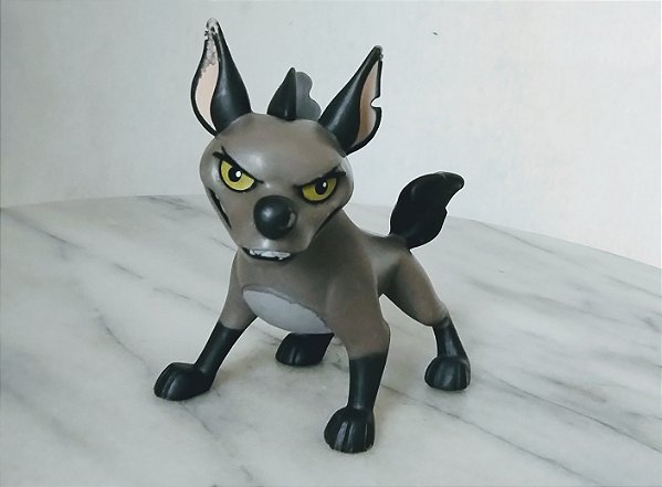 Miniatura Disney de Hiena do Guarda do Rei/ Rei Leão 8 cm, usada