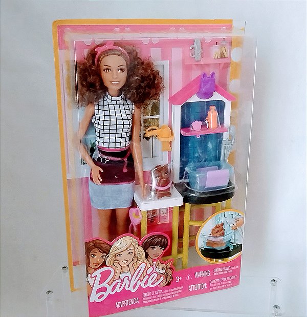 Barbie estilista de bichinhos  / pets Mattel 2017, nova, lacrada