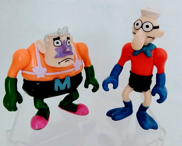 Imaginext, Mexilhão e Homem sereia, usados