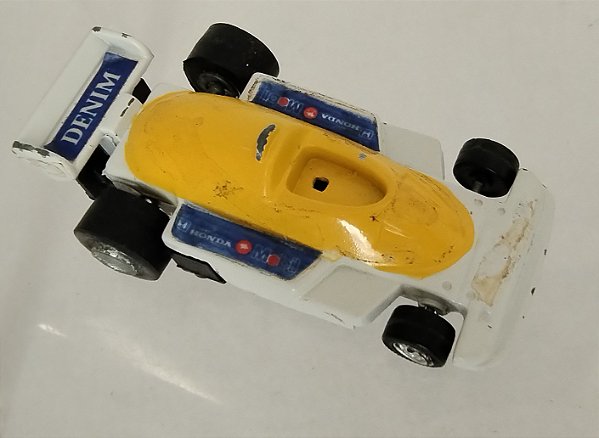 Dos anos 80, Miniatura Rei, Alfema Norte pzf Manaus carro F1 Williams , 9 cm