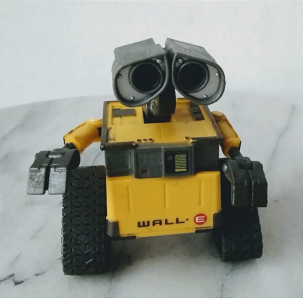 Miniatura de vinil Disney Pixar robô Wall-E articulado , ThinkWay, 6 cm