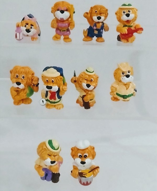 Miniatura kinder ovo 1993 de 10 leões Leo Ventura