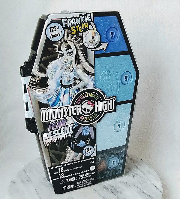 Boneca Monster High Skulltimate Secrets Fear idescent Frankie Stein, Mattel 2022  nova, lacrada