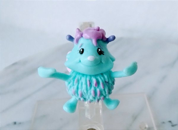 Rara Miniatura de vinil Bibble pet da  Barbie Fairytopia  magia de Arco iris, Mattel 2005, 3,5 cm