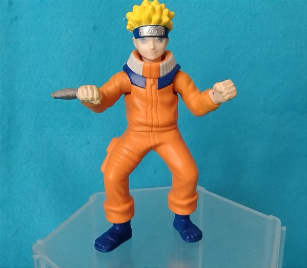 Boneco Naruto com botão  nas costas da coleção McDonald's usado