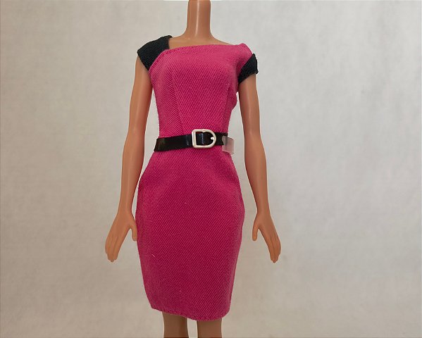 Vestido de Boneca Barbie Empreendedora Mattel 2014